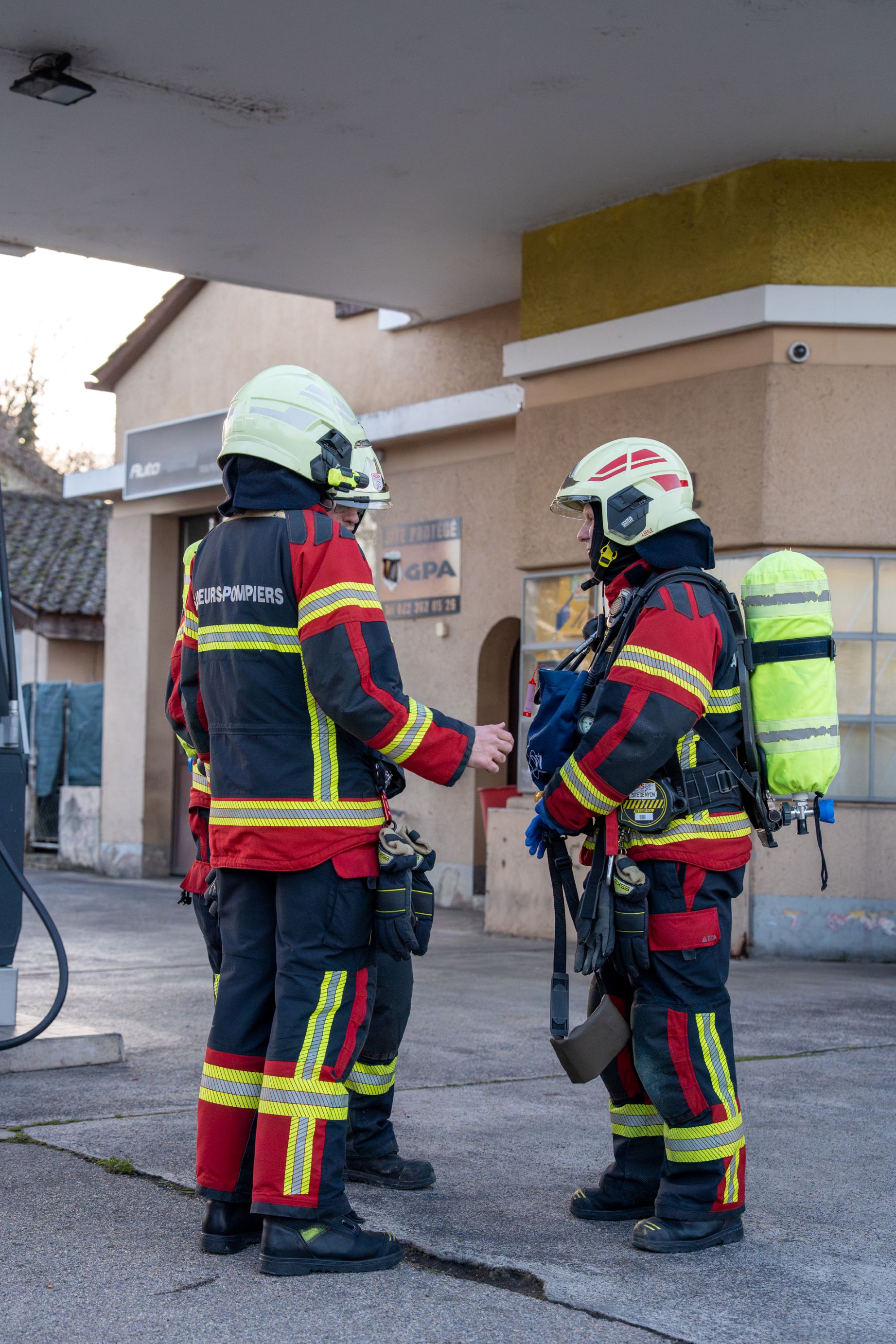 2025.11.30 Technique odeur de gaz Route Suisse 3 Crans VD 6